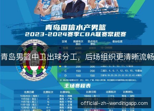 青岛男篮中卫出球分工，后场组织更清晰流畅